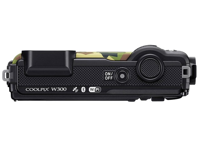 セール在庫新品　Nikon COOLPIX W300 ブラック　ニコン　防水　キャンプに デジタルカメラ