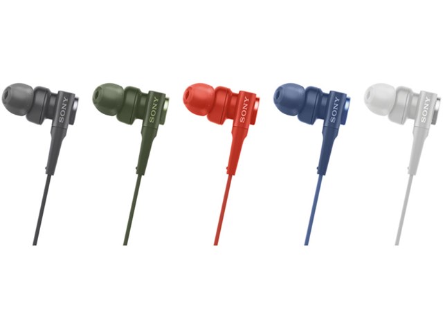 新品 SONY 密閉型インナーイヤーレシーバー MDR-XB55 W MDR-XB55 | ヘッドホン | ソニー