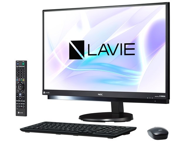LAVIE Desk All-in-one DA770/HAB PC-DA770HAB [ファインブラック]の