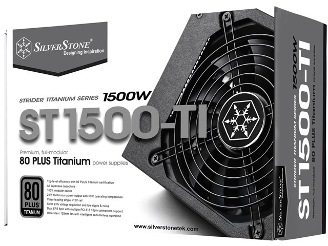 SilverStone ATX電源 SST-ST1500-TI 1500W www.sudouestprimeurs.fr