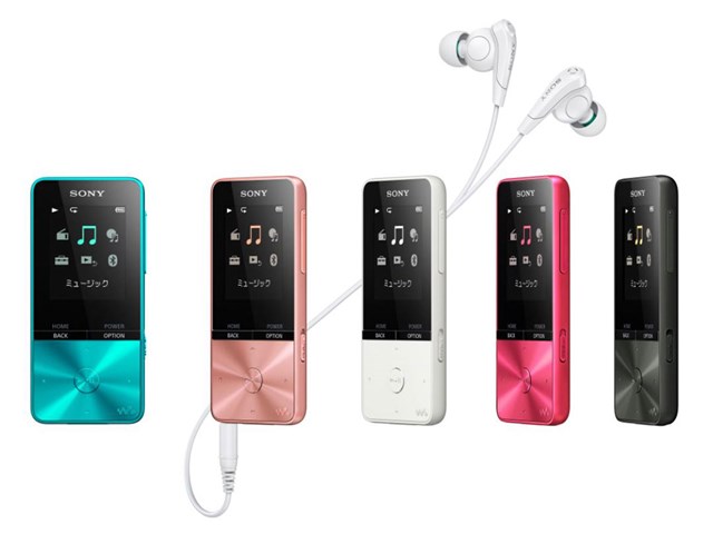 ソニー ウォークマン 本体 NW-S315 (PI) ライトピンク色 Sシリーズ