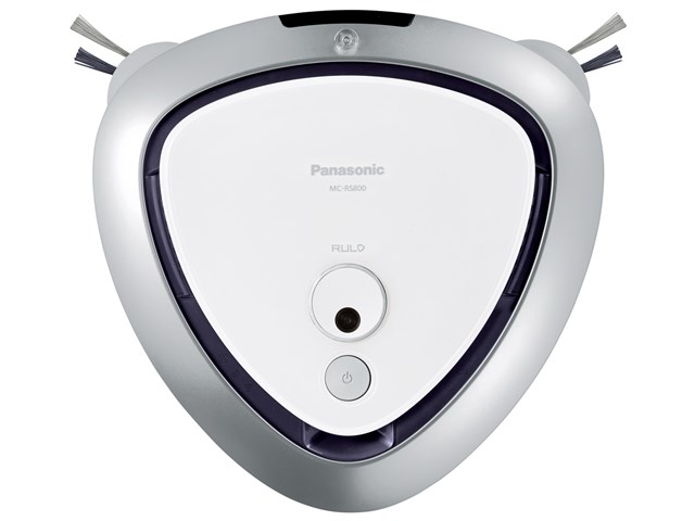 パナソニック【Panasonic】ロボット掃除機 ルーロ MC-RS800-W(クリア