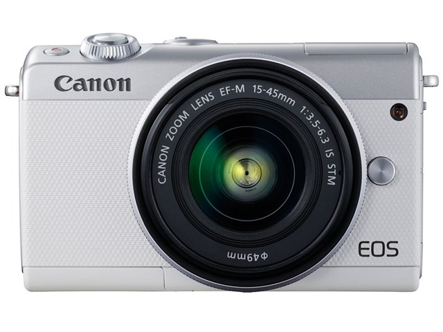 キヤノン ミラーレス一眼カメラ EOSM100WH-WLK ホワイト EOS M100