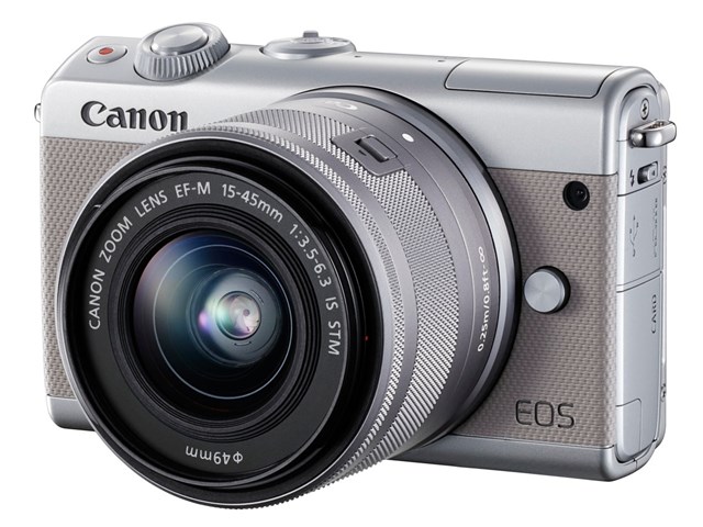 EOS M100 ダブルレンズキット [グレー]の通販なら: 高上屋 [Kaago(カーゴ)]