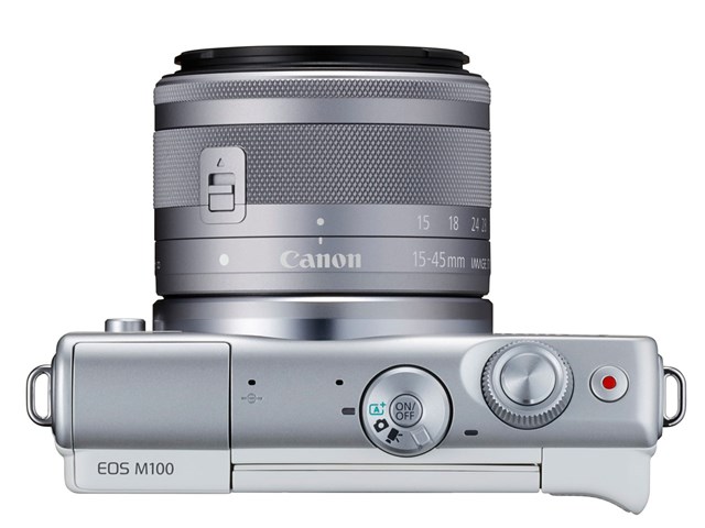 誕生日プレゼント 春和堂Canon ミラーレス一眼カメラ EOS M100 ダブルズームキット ホワイト EOSM100WH-WZK 