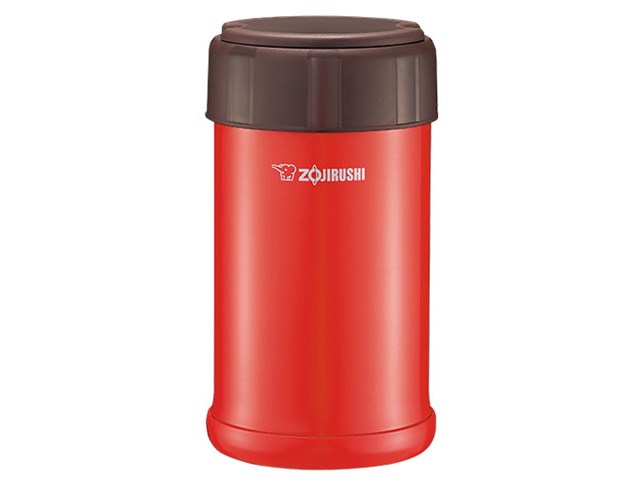 象印【保温・保冷両用】0.75L ステンレス クック＆フードジャー トマト