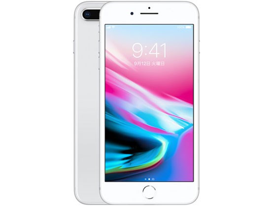 APPLE iPhone 8 Plus 64GB SIMフリー [シルバー] (SIMフリー)の通販