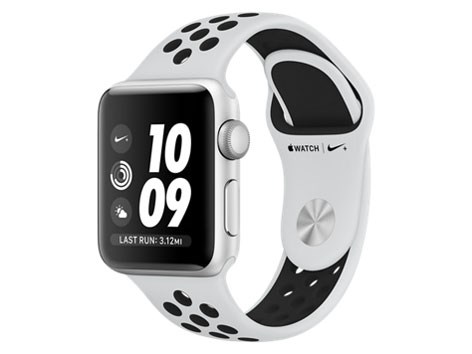 Apple Watch Nike+ Series 3 GPSモデル 38mm MQKX2J/A [ピュアプラチナ