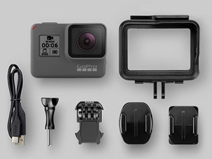 GoPro【ゴープロ】HERO6 Black ウェアラブルカメラ CHDHX-601-FW