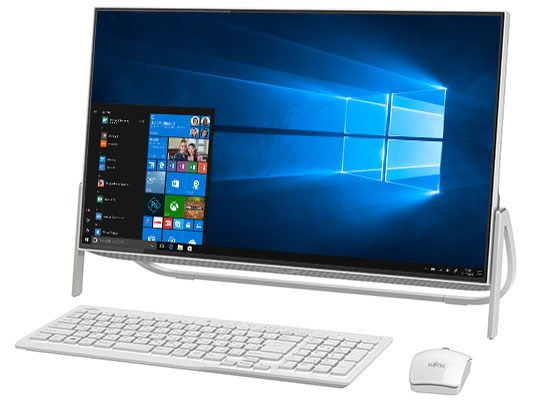 【直販新品】富士通 ESPRIMO FH70/B3 FMVF70B3W 一体型デスクトップ Windowsデスクトップ