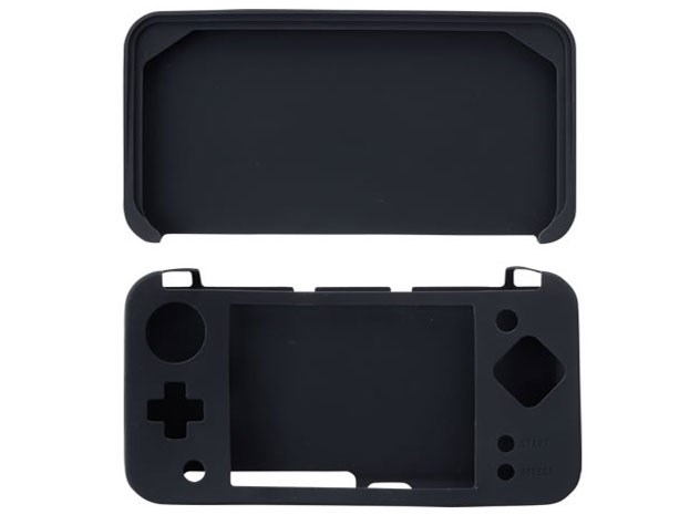 Cyber シリコンカバー New 2ds Ll用 Cy N2dlscc Bk ブラック の通販なら セブンスター貿易 Kaago カーゴ