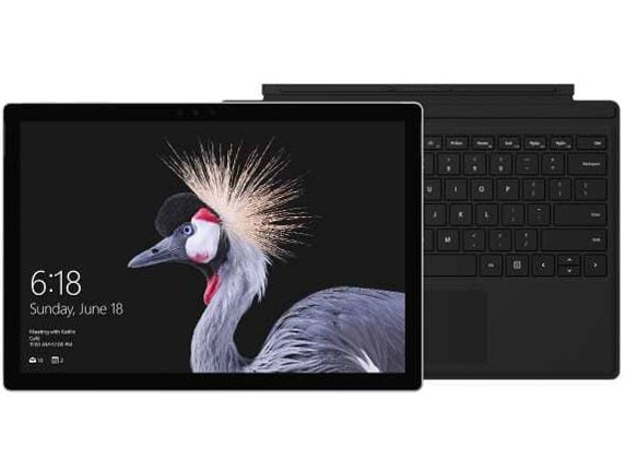 HGG-00004 Surface Pro + ブラック タイプ カバー セット