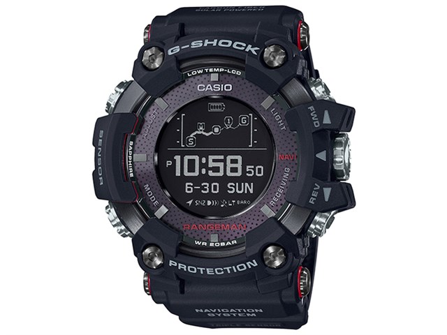 カシオ【CASIO】G-SHOCK マスター オブ G レンジマン ブラック GPR