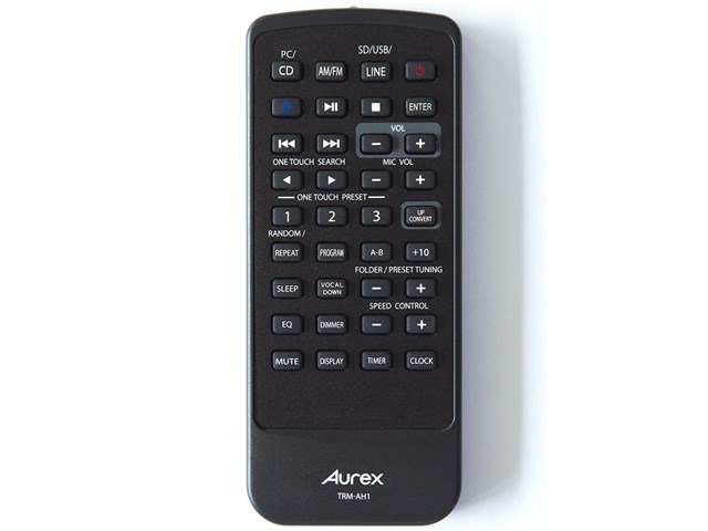 TY-AH1-K 東芝 Aurex SD・USB・CDラジオ Bluetooth対応 ブラックの通販