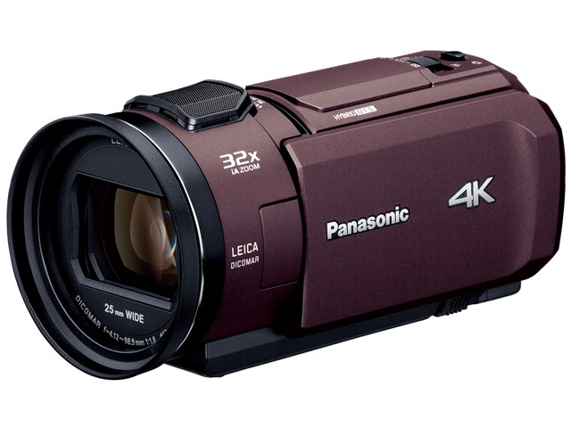 パナソニック【Panasonic】デジタル4Kビデオカメラ HC-VZX1M-T(ブラウン)☆【HCVZX1MT】の通販なら:  家電のSAKURAchacha [Kaago(カーゴ)]