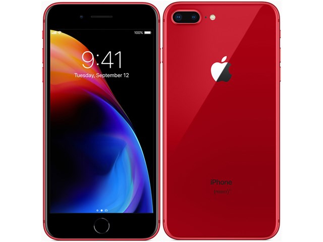 iPhone8plus RED 256GB SIMフリー