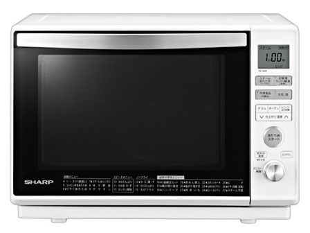 シャープ RE-V80B-W 過熱水蒸気オーブンレンジ 23L 1段調理 ホワイト系