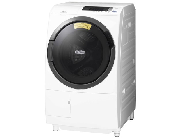 大型】BD-SG100CL-W 日立 洗濯乾燥機 ヒートリサイクル 風アイロン