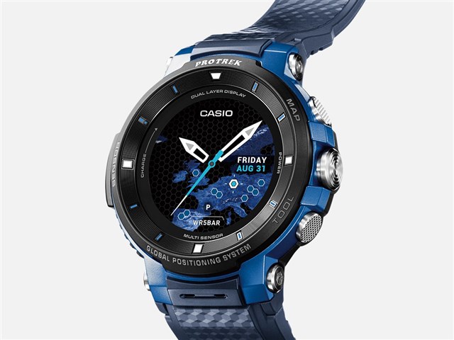 Smart Outdoor Watch PRO TREK Smart WSD-F30-BU [ブルー]の通販なら 