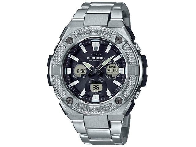 カシオ【国内正規品】G-SHOCK G-STEEL 電波ソーラー腕時計 GST-W330D-1AJF☆【GSTW330D1AJF】の通販なら:  家電のSAKURAchacha [Kaago(カーゴ)]