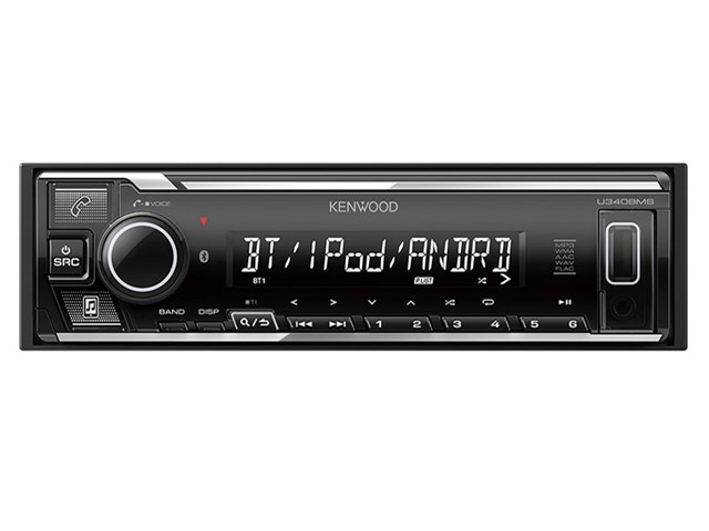 Kenwoodケンウッドu340bmsブルートゥースbluetooth搭載iphone Android対応usb Auxデッキの通販なら Car電倶楽部 Kaago カーゴ