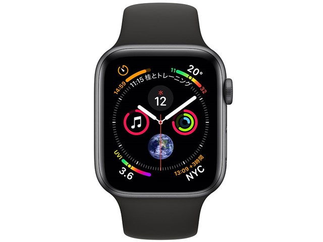 Apple Watch Series 4 GPSモデル 44mm MU6D2J/A [ブラックスポーツ