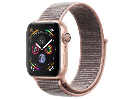 Apple Watch Series 4 GPSモデル 40mm MU692J/A [ピンクサンドスポーツ ...