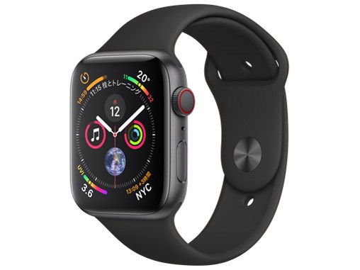 Apple Watch Series 4 GPS+Cellularモデル 44mm MTVU2J/A [ブラック 