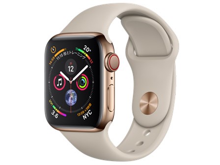 Apple Watch Series 4 GPS+Cellularモデル 40mm MTVN2J/A [ゴールド ...