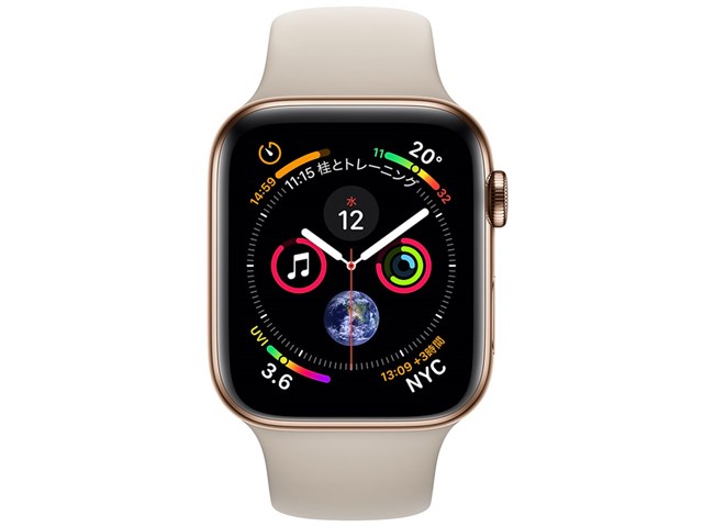 Apple Watch Series 4 GPS+Cellularモデル 44mm MTX42J/A [ゴールド 