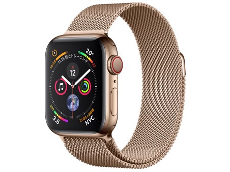 Apple Watch Series 4 GPS+Cellularモデル 40mm MTVQ2J/A [ゴールド ...