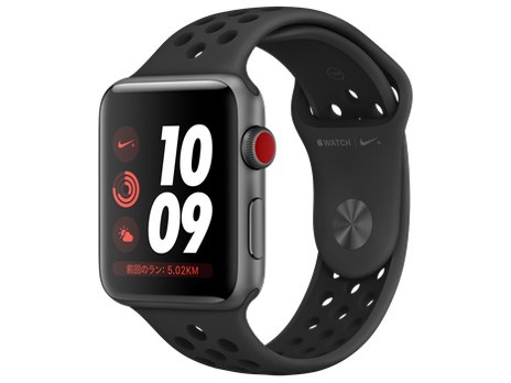 Apple Watch Nike+ Series 3 GPS+Cellularモデル 42mm MTH42J/A