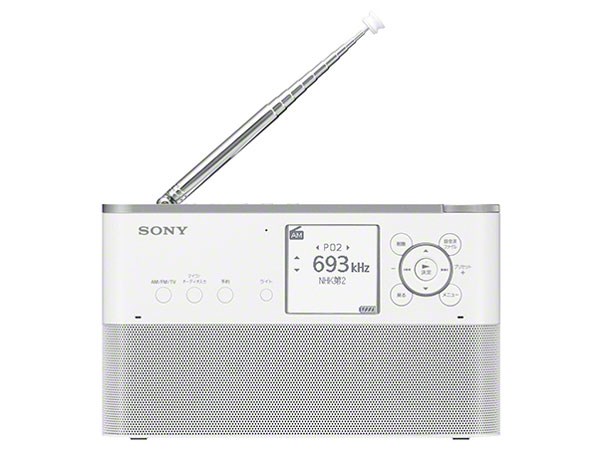 ソニー【SONY】ポータブルラジオレコーダー ワンセグ・FM・AM対応 ICZ ...