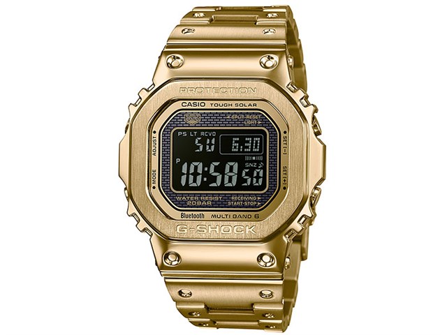 カシオ【国内正規品】G-SHOCK 電波ソーラー腕時計 ゴールド GMW