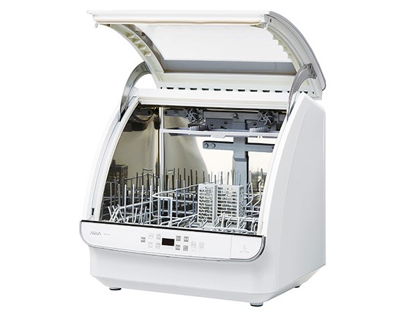 AQUA【アクア】3人用 食器洗い機 送風乾燥機能付き ADW-GM1-W 