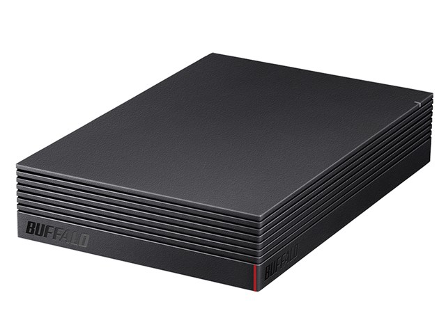 バッファロー 外付けハードディスク HD-LDS4.0U3-BA ブラック 4TB