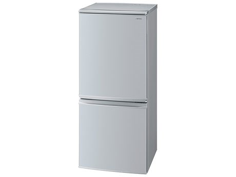 シャープ 冷凍冷蔵庫 137L つけかえどっちもドア 2ドアSJ-D14E-W