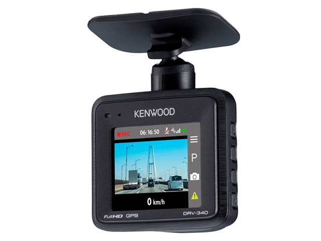 ケンウッド【KENWOOD】ドライブレコーダー GPS搭載 フルHD録画対応 DRV