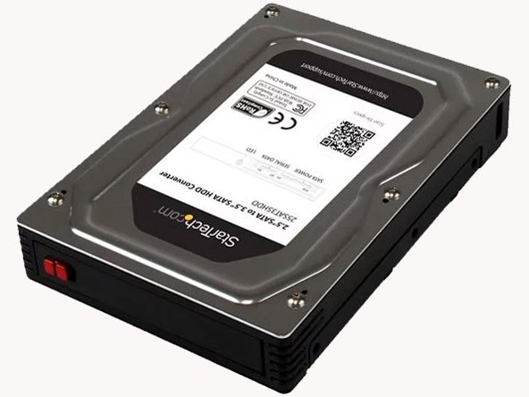 多様な HDD/SSD用2.5インチ - SATAハードドライブ変換ケース 3.5インチ 内蔵型ハードディスクドライブ