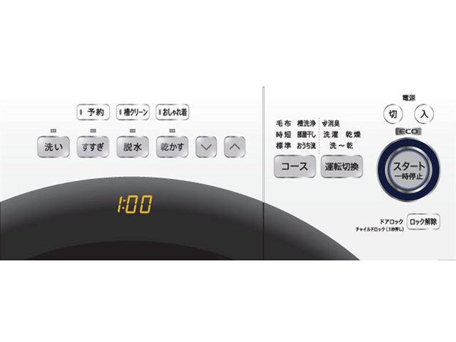 シャープ ドラム式洗濯乾燥機 ES-S7D -WR ホワイト系 右開き 洗濯7kg