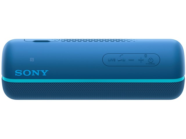 ソニー【SONY】Bluetooth対応 ワイヤレスポータブルスピーカー ブルー