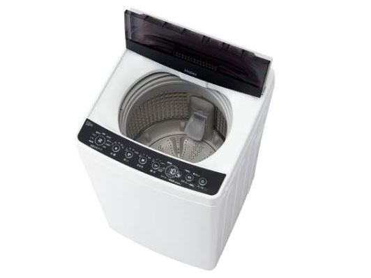 ハイアール【Haier】5．5kg 全自動洗濯機 JW-C55D-K（ブラック
