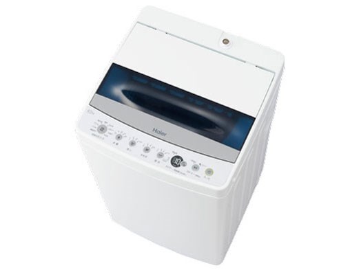 ハイアール【Haier】4．5kg 全自動洗濯機 JW-C45D-W（ホワイト 
