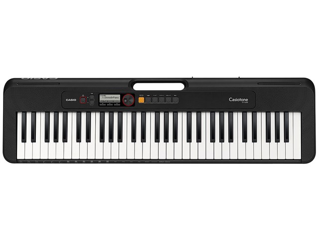 カシオ【CASIO】ベーシックキーボード ブラック 61鍵 CT-S200BK