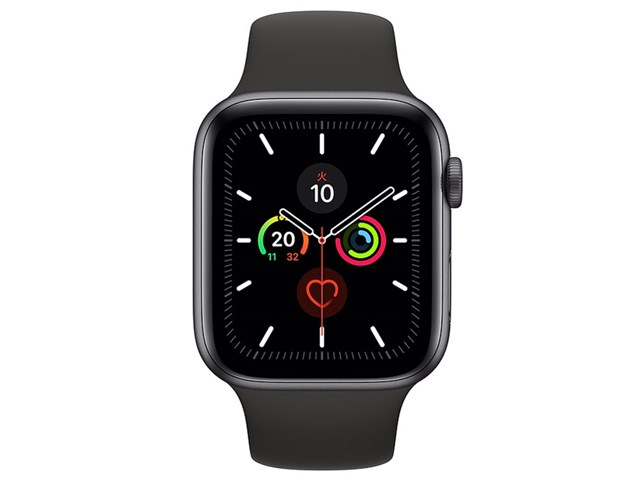 Apple Watch Series 5 GPSモデル 44mm MWVF2J/A [ブラックスポーツ