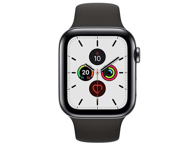 コメントありがとうございますApple Watch Series5 44mm ステンレス/スポーツバンド