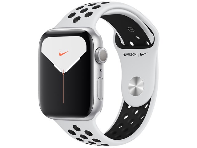 Apple Watch Nike Series 5 GPSモデル 44mm MX3V2J/A[ピュアプラチナム ...