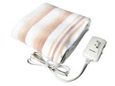 モリタ【森田】電気敷毛布 化繊毛布 140x80cm ダニ退治 TMB-S14KS