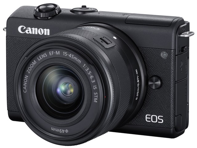 キヤノン ミラーレス 一眼カメラ EOS M200 EF-M15-45 IS STM レンズ