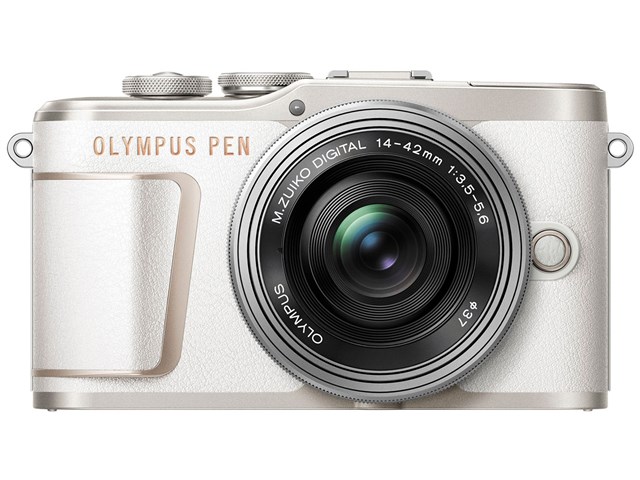 OLYMPUS PEN E-PL10 14-42mm EZレンズキット [ホワイト]の通販なら